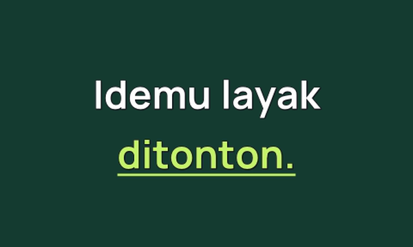 Contoh gaya subtitle AIClip