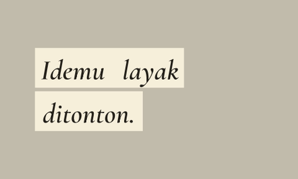 Contoh gaya subtitle Paper