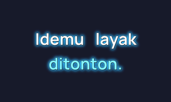 Contoh gaya subtitle Aurora